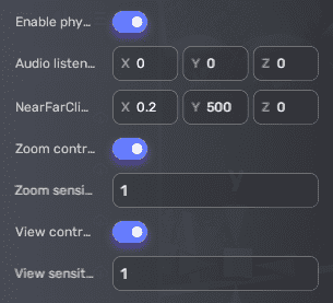 camera other settings