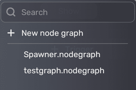 Add node graph