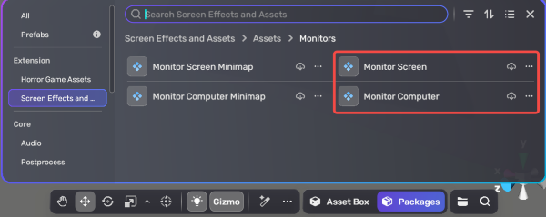 Two smart assets for real-time monitoring