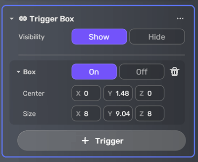 trigger-box-parameter