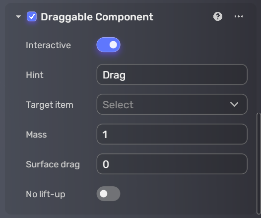 Draggable Component