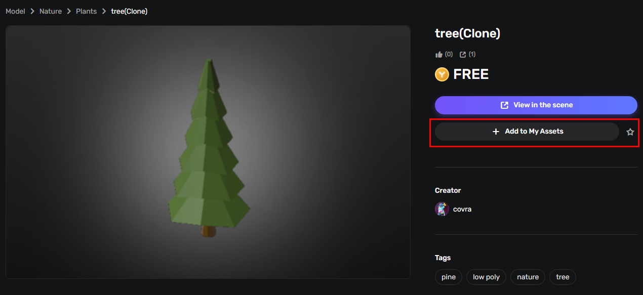 添加到我的资产