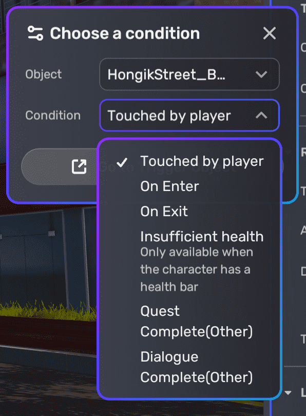 trigger other objects