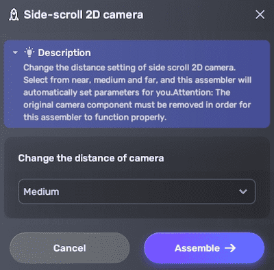 Side-scroll 2D assembler