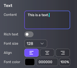 textproperties